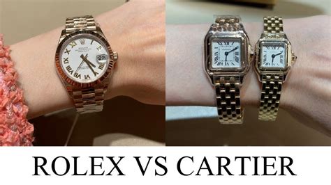 cartier love bracelet vs rolex|cartier watch vs rolex.